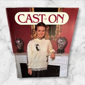 Vintage Cast On magazine for knitters Fall 1991